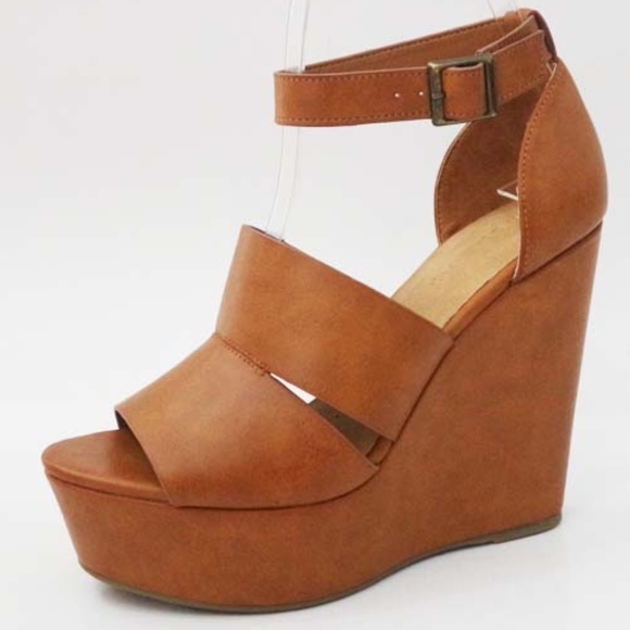 Shoes - (LAST ONE) . Platform Wedge Sandal